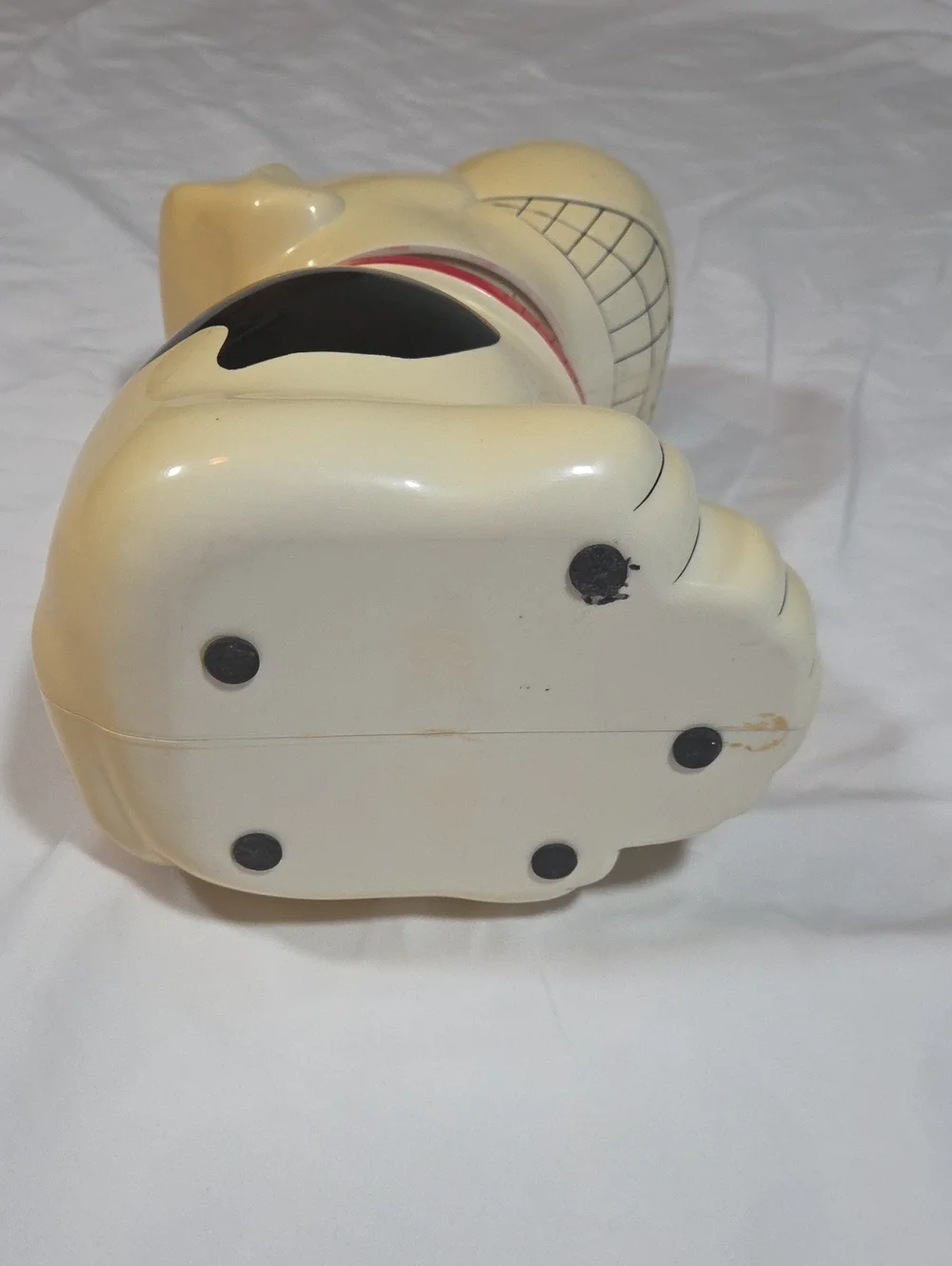 Barking Dog Treat Jar Vintage 1991 Fundamental Smiling Puppy Barks WORKS